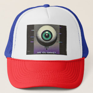 Casquette 🧢 "Es-Tu Réveillé ?" 🧢 chapeau de camion Weirdco