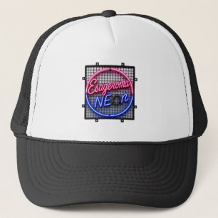 Casquette Esageroma Neon - Conception Rétro Synthwave des An