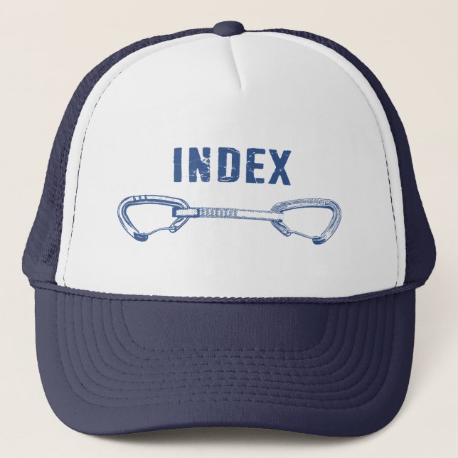 Casquette Escalade d'index Quickdraw (Devant)