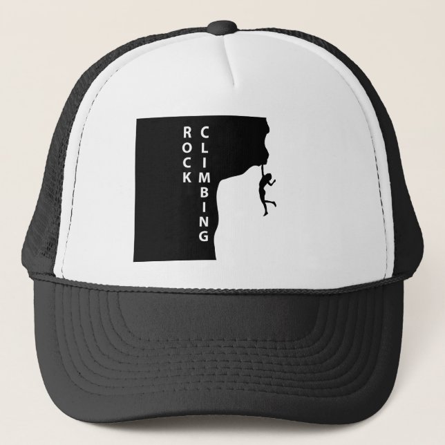 Casquette Escalade rocheuse (Devant)