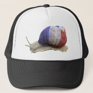 Casquette Escargot français de drapeau