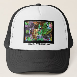 Casquette Escargots dangereux Drôle Tee - shirt Cadeaux et O