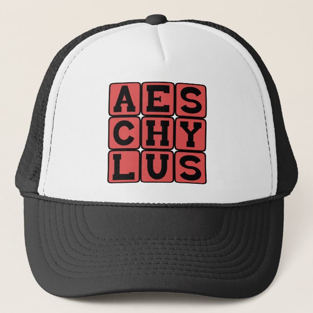 Casquette Eschyle, Tragédien Grec (Devant)