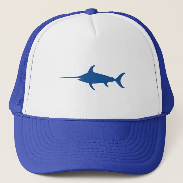 Casquette Espadon bleu (Devant)