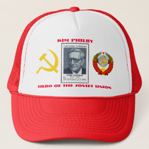 Casquette Espion britannique Kim Philby, héros de l'Union
