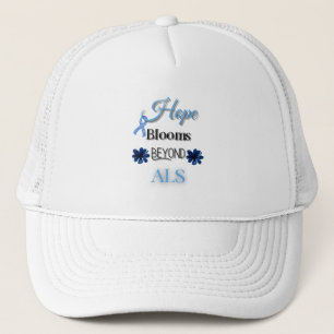 CASQUETTE ESPOIR BLOOMES AU-DELÀ DE LA SLA/ AVERTISSEMENT UN