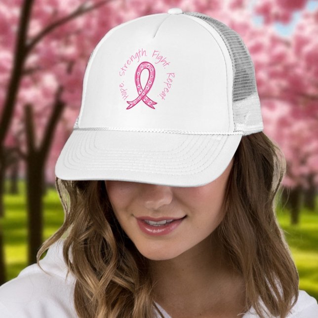 Casquette Espoir Force Combat Répéter Ruban Rose Combattants (Créateur téléchargé)
