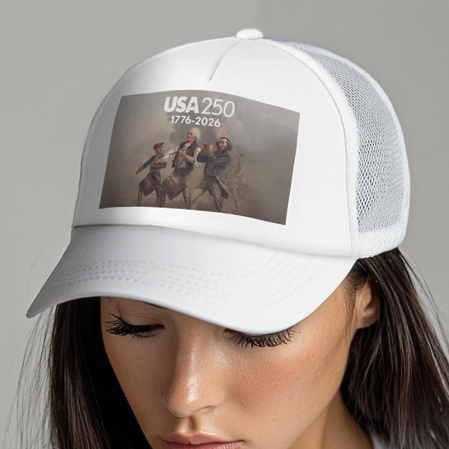 Casquette Esprit de 76 - 250e anniversaire de l'Amérique (USA 250 Trucker Hat - Celebrate America)