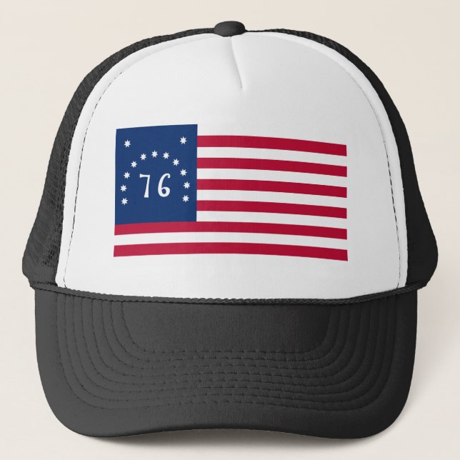 Casquette Esprit de drapeau des Etats-Unis Bennington de 76 (Devant)