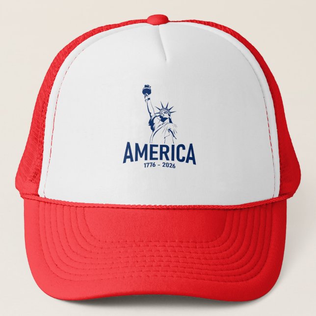 Casquette Esprit de liberté 1776-2026 (Devant)