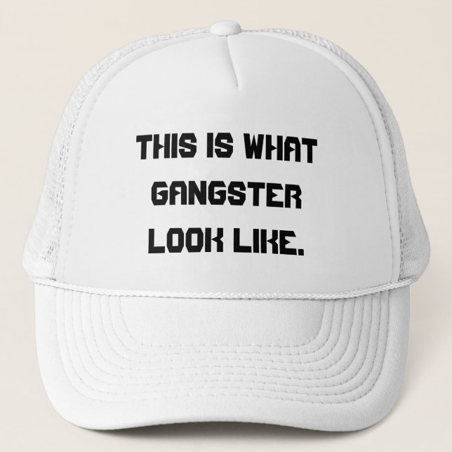 Casquette Est ce ce que le regard de bandit aiment (Devant)