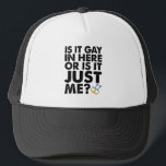 Casquette Est-Ce Gay Dans Ici Ou Est-Ce Juste Moi LGBT Pride<br><div class="desc">Est-Ce Gay Dans Ici Ou Est-Ce Juste Moi LGBT Pride</div>