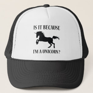 Casquette Est-ce parce que je suis une licorne