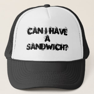 Casquette Est-ce que je peux prendre un sandwich ?