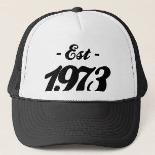 Casquette établi 1973 - anniversaire