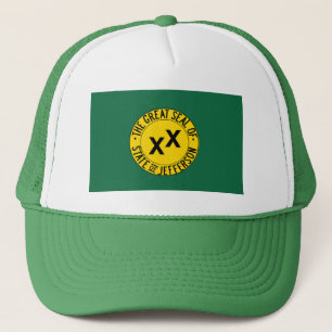 Casquette État de drapeau de Jefferson