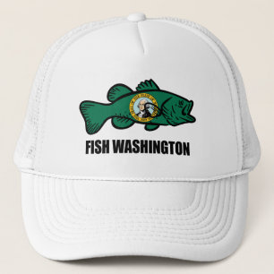 Casquette État de Fish Washington