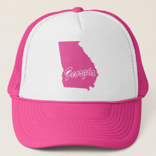 Casquette État De Géorgie Chapeau Trucker En Forme