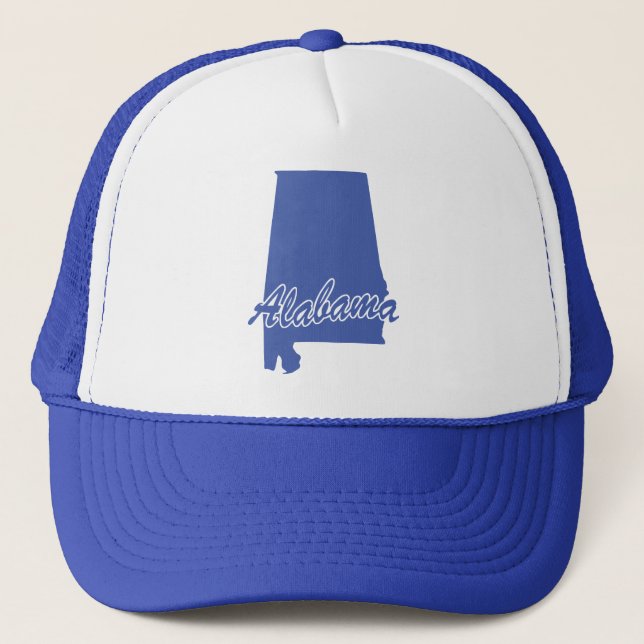 Casquette État De La Forme De L'Alabama (Devant)
