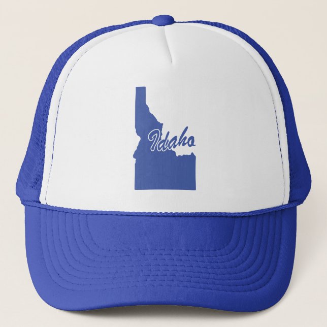 Casquette État De L'Idaho Forme Trucker Chapeau (Devant)