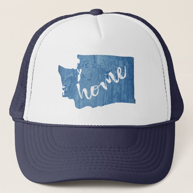 Casquette État de Washington Maison Bois Grain (Devant)