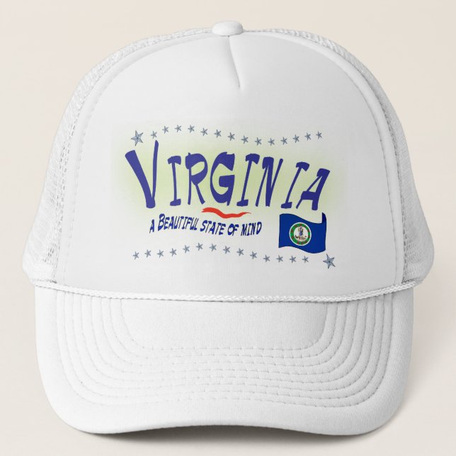 Casquette État d'esprit de Virginie (Devant)