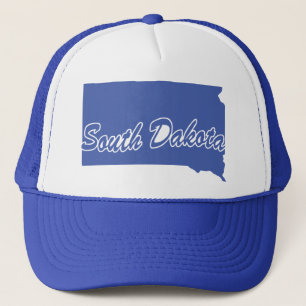Casquette État Du Dakota Du Sud Forme Trucker Chapeau