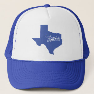 Casquette État Du Texas Forme Trucker Chapeau