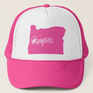 Casquette État rose Oregon