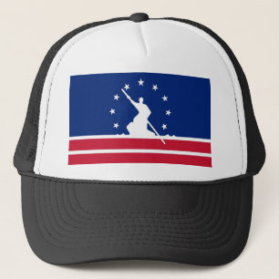 Casquette État uni par drapeau Amérique la Virginie de vil