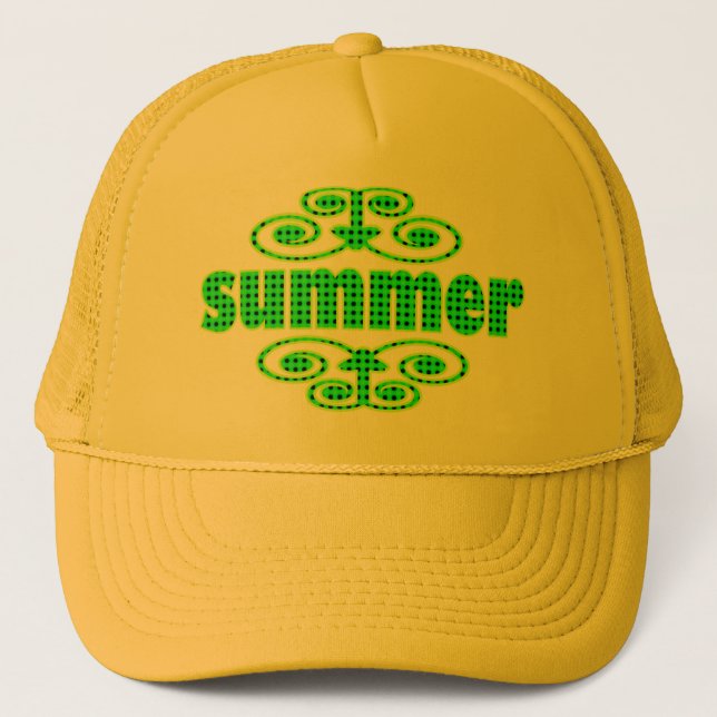 Casquette Été (Une saison douce) Chapeau de camion (Devant)