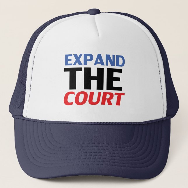 Casquette "Étendre la Cour" bleu blanc rouge noir - (Devant)