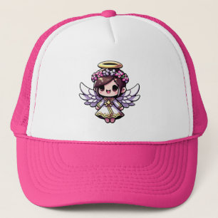 Casquette Ethereal Angelic Chibi - ange, halo, fleurs