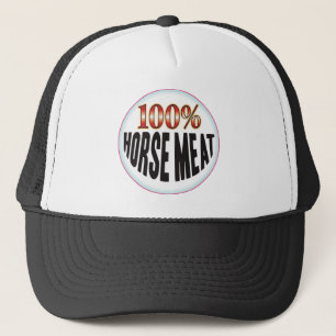 Casquette Étiquette de viande de cheval