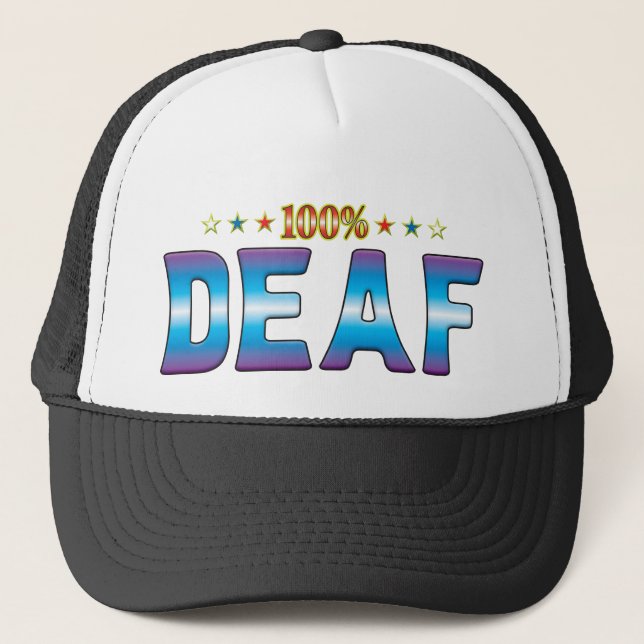 Casquette Étiquette sourde v2 d'étoile (Devant)