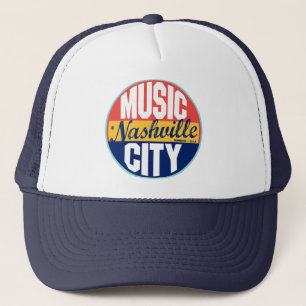 Casquette Étiquette vintage de Nashville