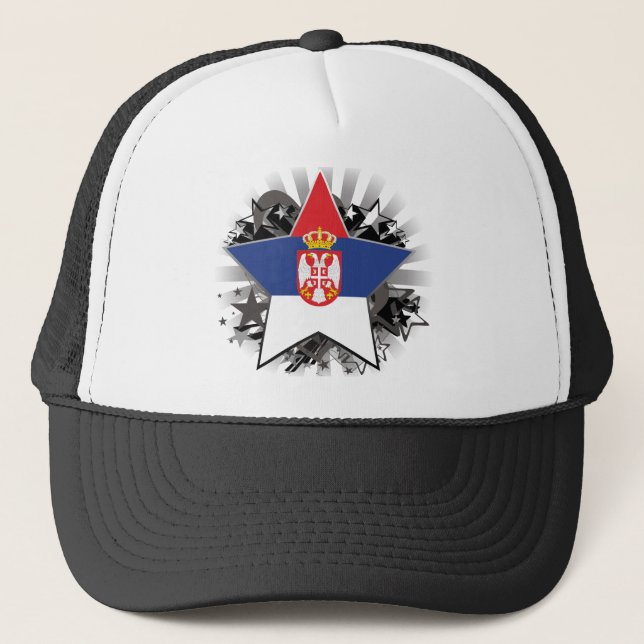 Casquette Étoile de la Serbie (Devant)