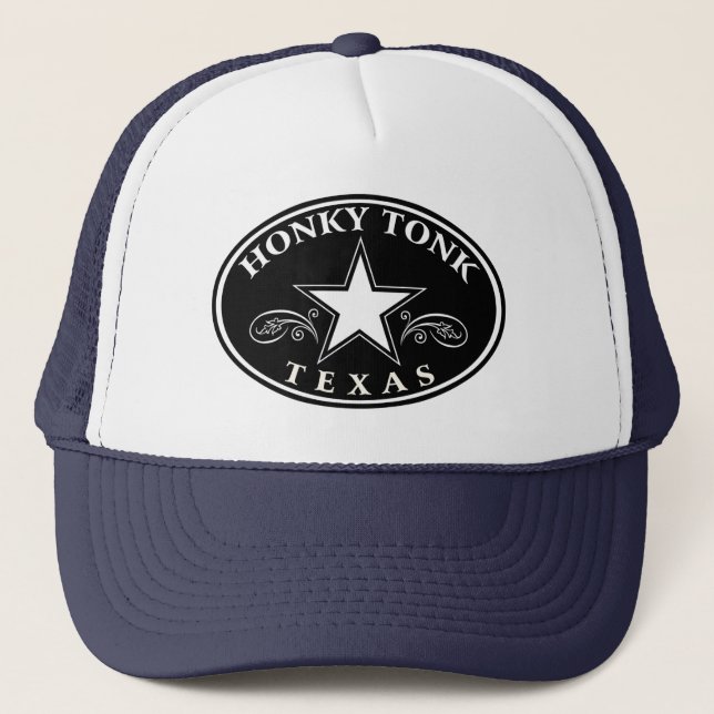 Casquette Étoile de pays de Tonk le Texas de Honky (Devant)