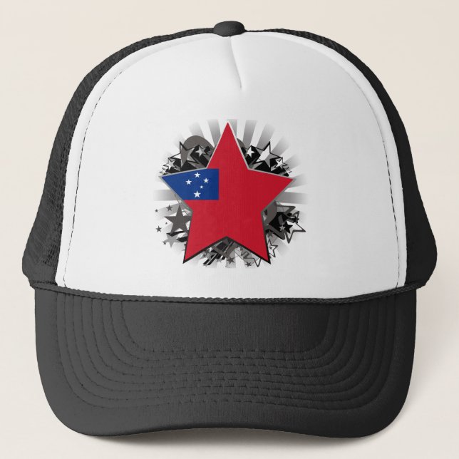 Casquette Étoile du Samoa (Devant)