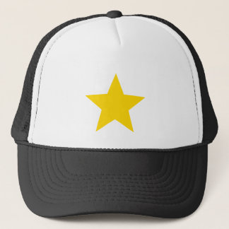 Casquette Étoile jaune d'or