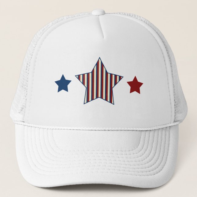 Casquette Étoile Patriotique (Devant)