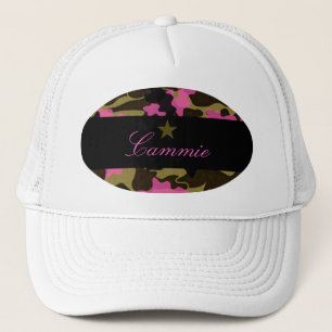 CASQUETTE ÉTOILE ROSE DE 311 CAMO