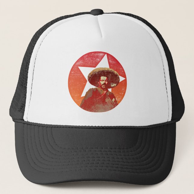 Casquette Étoile rouge vintage de Pancho Villa (Devant)