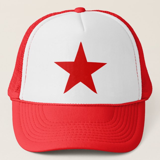 Casquette Étoile soviétique socialiste communiste de ★ rouge (Devant)