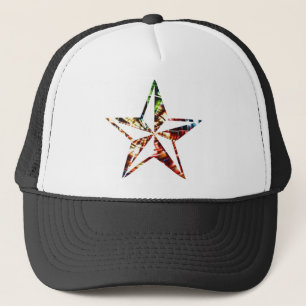 Casquette Étoile V6 - Rouge d'étincelle