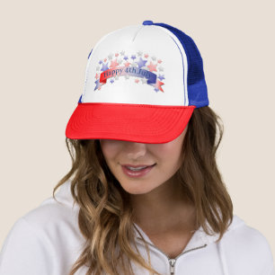 Casquette Étoiles Colorées Et Ruban Gradient