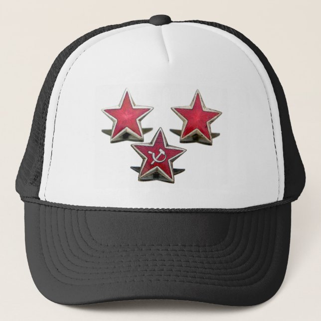 Casquette Étoiles communistes (Devant)