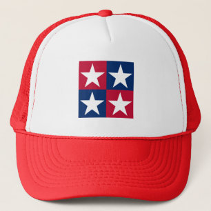 Casquette Étoiles d'art pop drapeau américain