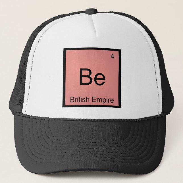 Casquette Être - Empire Britannique Symbole de l'élément chi (Devant)