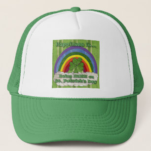 Casquette Être Irlandais sur St Patrick's Day Trucker Hat
